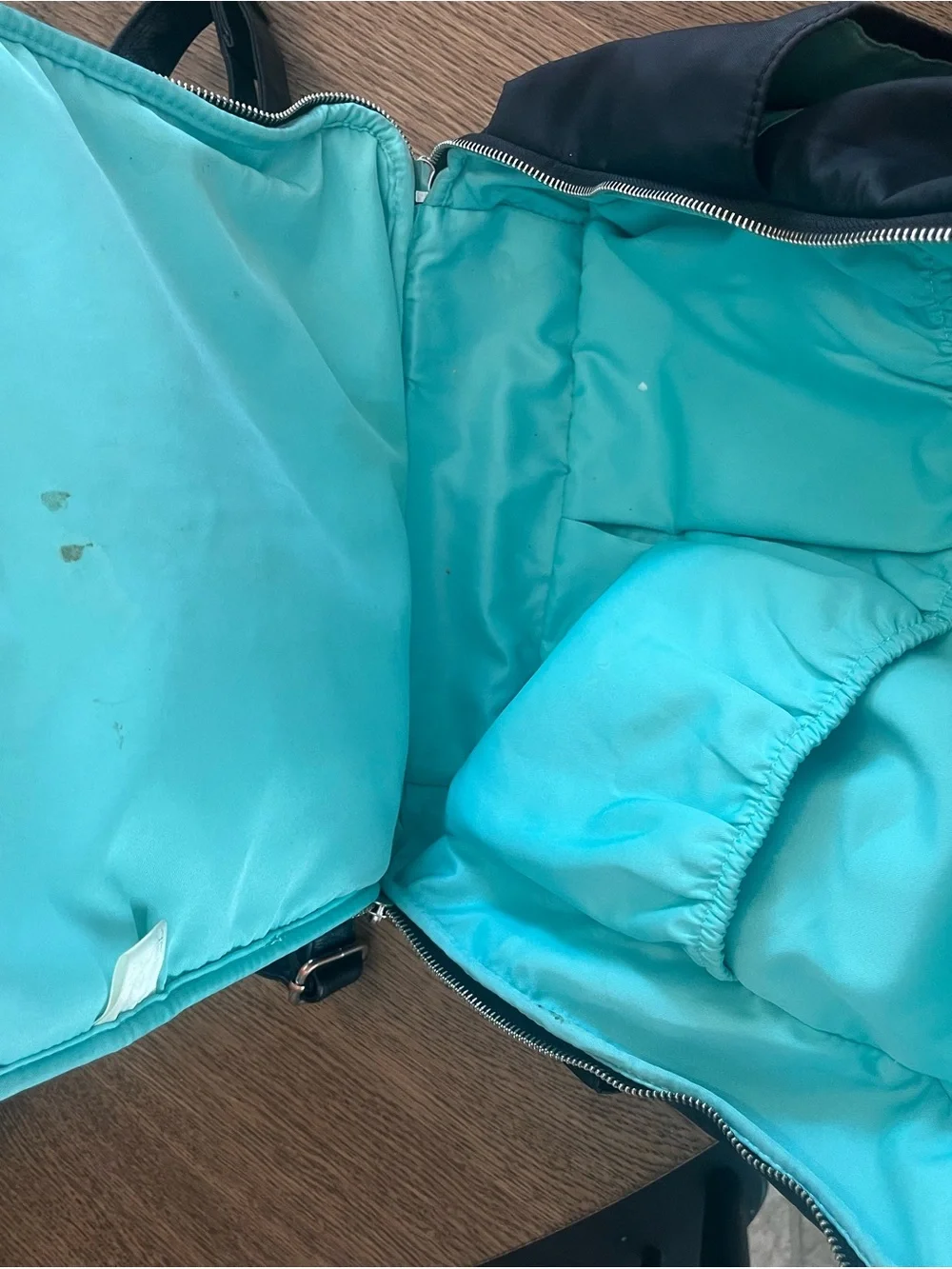 Nylon diaper bag